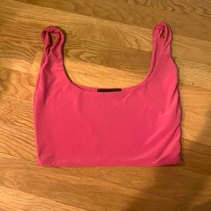 Pretty little thing pink tank